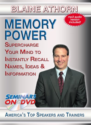 Memory Power - How to Improve Recall - Memory Skills DVD Training Video Memory Power - How to Improve Recall - Memory Skills DVD Training Video von Seminars on DVD