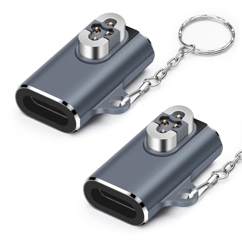 Seminer USB C Ladeadapter für Shokz Kopfhörer (2er Pack), Magnetischer Ladeadapter für After shokz Kopfhörer Ladegerät Kompatibel mit Shokz OpenSwim Pro von Seminer