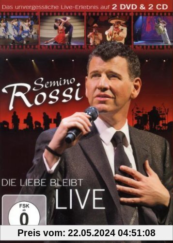Semino Rossi - Die Liebe bleibt (Live) (2DVD + 2CD) von Semino Rossi
