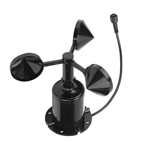 Windanemometer Windsensor Trans 0-70 M/s Umgebungssignalausgang Impuls Typ Drei Tassen Windgeschwindigkeitssensor-Anemometer für Gewächshäuser, Umgebungsschutz, Wetterstationen, von Semme