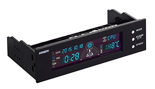 Sempre SE-MP-5FC3-BL 3X Lüftersteuerung mit LCD Display von Sempre