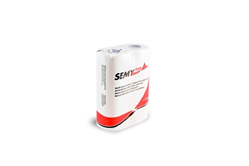 Semy Top Küchenrollen 2 lagig 50 Blatt, hochweiß, 12er Pack (12 x 2 Stück) von SemyTop
