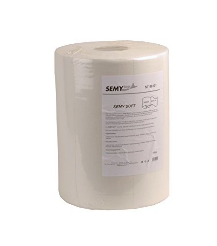 Semy Top Spezial-Putztuchrolle, weiß, 32 x 37 cm, 300 Blatt, 1er Pack (1 x 1 Stück) von SemyTop