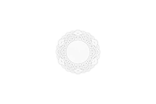 Semy Tortenspitze, rund, 14 cm 100 Stück, 10er Pack (10 x 100 Stück) von SemyTop