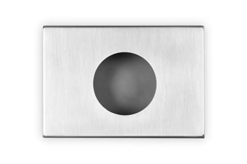 SemyTop ® Hygienebeutel Spender | Edelstahl 89x128x31mm | Hochwertige Halterung für Hygienebeutel für Damenbinden | Hygienebeutelspender inkl. Montageset - Hygienebags für Damen Hygieneartikel von SemyTop