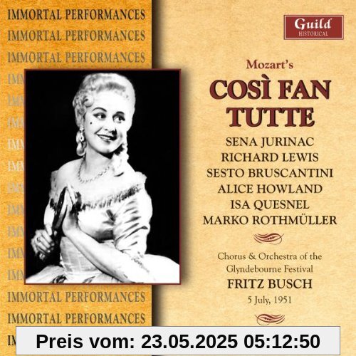 Cosi Fan Tutte Cosi Fan Tutte von Sena Jurinac