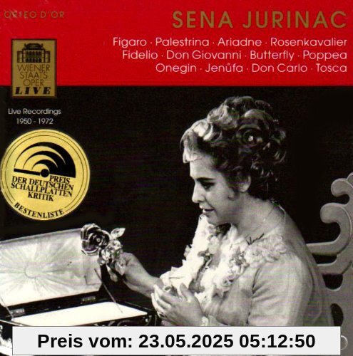 Live Recordings 1950-1972 Live Recordings 1950-1972 von Sena Jurinac