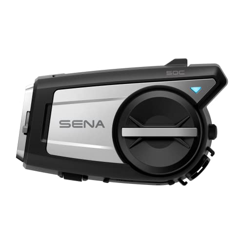 Sena 50C Motorrad Kommunikations & 4K Kamerasystem mit Sound by Harman Kardon und Premium Mikrofon & Lautsprechern sowie integrierter Mesh Gegensprechanlage Sena 50C Motorrad Kommunikations & 4K Kamerasystem mit Sound by Harman Kardon und Premium Mikrofon & Lautsprechern sowie integrierter Mesh Gegensprechanlage von Sena