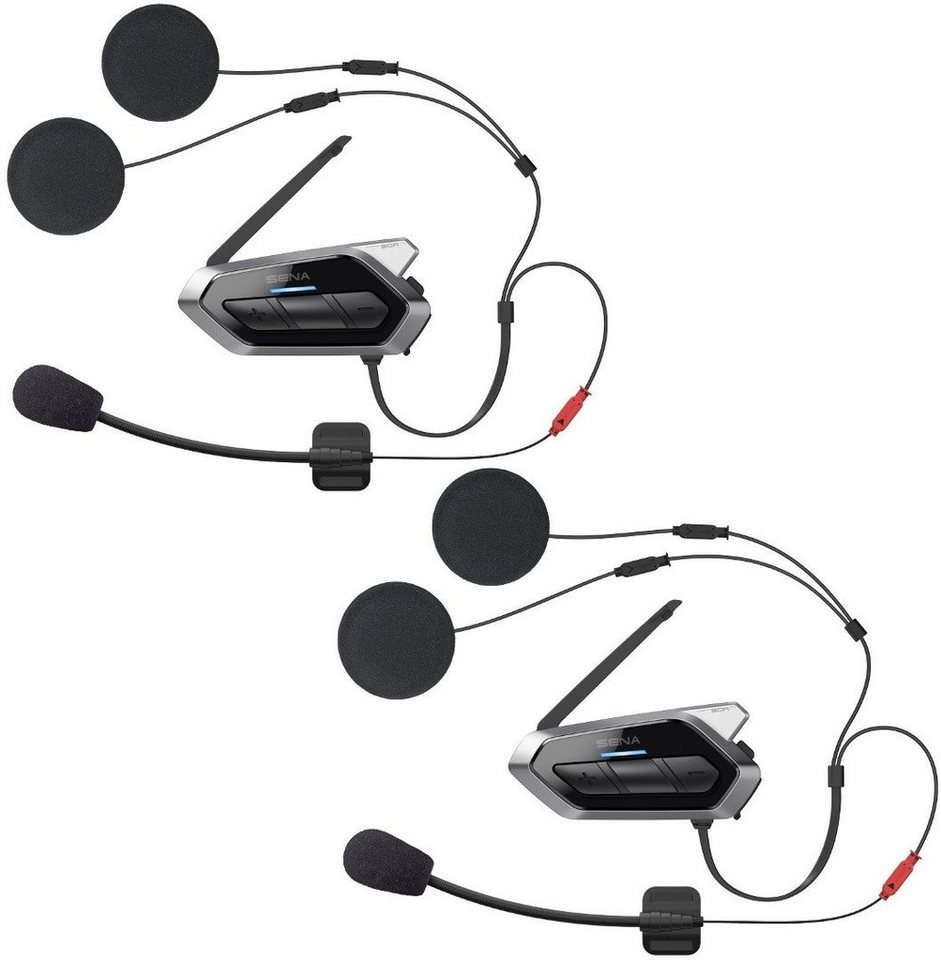 Sena 50R Sound by Harman Kardon Bluetooth Kommunikationssystem Doppelpack Headset (Bluetooth robust) von Sena