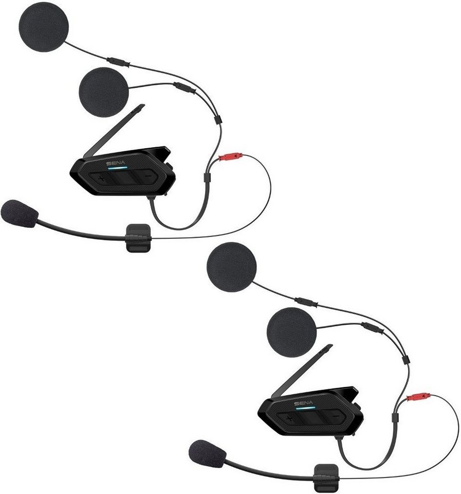 Sena Spider RT1 HD Bluetooth Kommunikationssystem Doppelset Headset (Bluetooth robust) von Sena