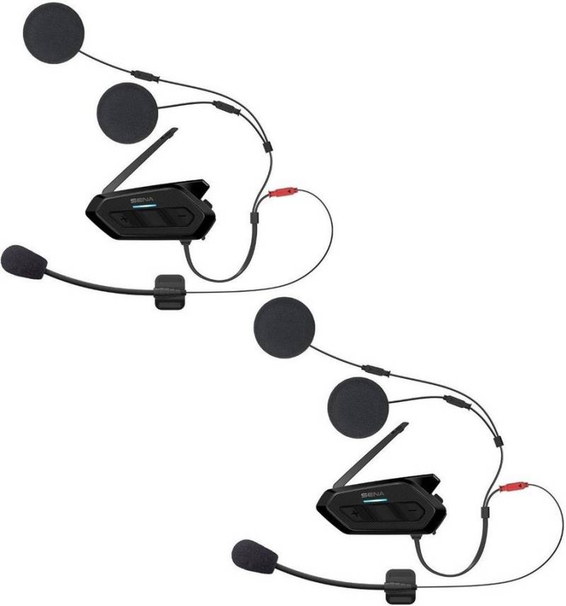 Sena Spider RT1 HD Bluetooth Kommunikationssystem Doppelset Headset (Bluetooth robust) von Sena