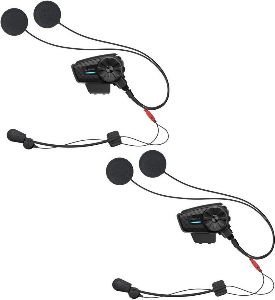 Sena Spider ST1 HD Bluetooth Kommunikationssystem Doppelset Headset (Bluetooth robust) von Sena