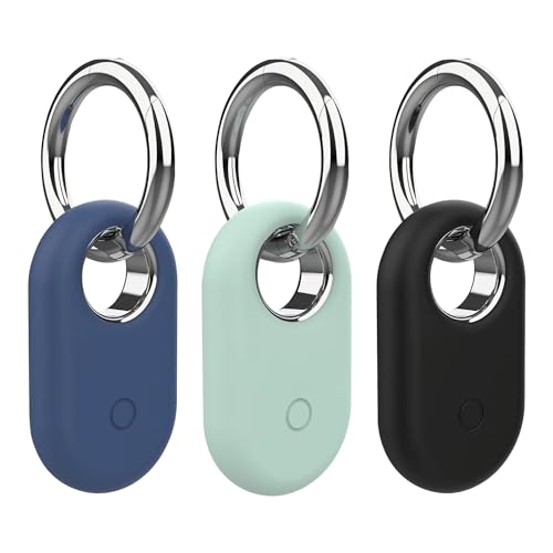 Senbos 3 Stück Hülle für Samsung Galaxy SmartTag 2, Stoßfeste rutschfeste und Anti-Kratz Tragbar Silikon Locator Tracker Hülle, Schutzhülle mit Silikon Schlüsselanhänger Senbos 3 Stück Hülle für Samsung Galaxy SmartTag 2, Stoßfeste rutschfeste und Anti-Kratz Tragbar Silikon Locator Tracker Hülle, Schutzhülle mit Silikon Schlüsselanhänger von Senbos