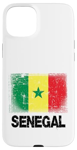 Liebe Senegal mit senegalesischer Flagge Hülle für iPhone 15 Plus Liebe Senegal mit senegalesischer Flagge Hülle für iPhone 15 Plus von Senegal Teez