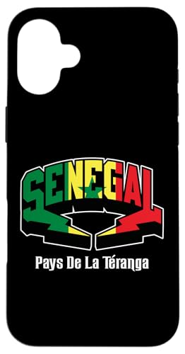 Liebe Senegal mit senegalesischer Flagge Senegal Pride Hülle für iPhone 16 Plus Liebe Senegal mit senegalesischer Flagge Senegal Pride Hülle für iPhone 16 Plus von Senegal Teez