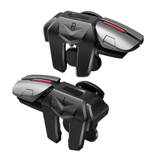 Senermter Game-Controller-Trigger, Handy-Game-Trigger, 2 Stück Handy-Gamecontroller, Empfindliche Controller-Joysticks, Smartphone-Gamecontroller für Spieleliebhaber, Männer und Frauen von Senermter