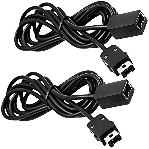 Senhai Verlängerungskabel Kompatibel mit Nintendo NES Classic Mini Edition Controller, 2 Pack 10ft / 3m Verlängerungskabel Kompatibel mit WII Remote und WII Nunchuck Controller Senhai Verlängerungskabel Kompatibel mit Nintendo NES Classic Mini Edition Controller, 2 Pack 10ft / 3m Verlängerungskabel Kompatibel mit WII Remote und WII Nunchuck Controller von Senhai
