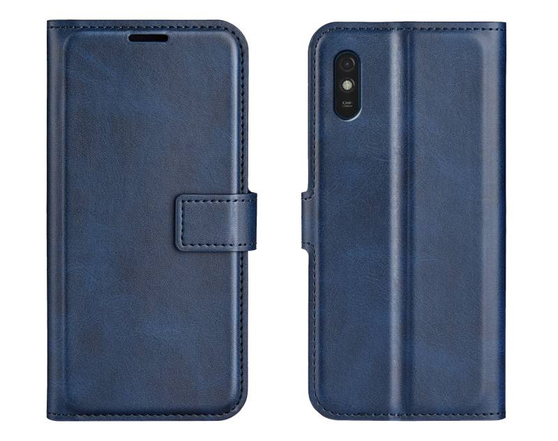 Handyhülle mit Platz für Pässe - Blau von Senifone