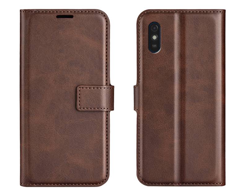 Handyhülle mit Platz für Pässe - Brown von Senifone