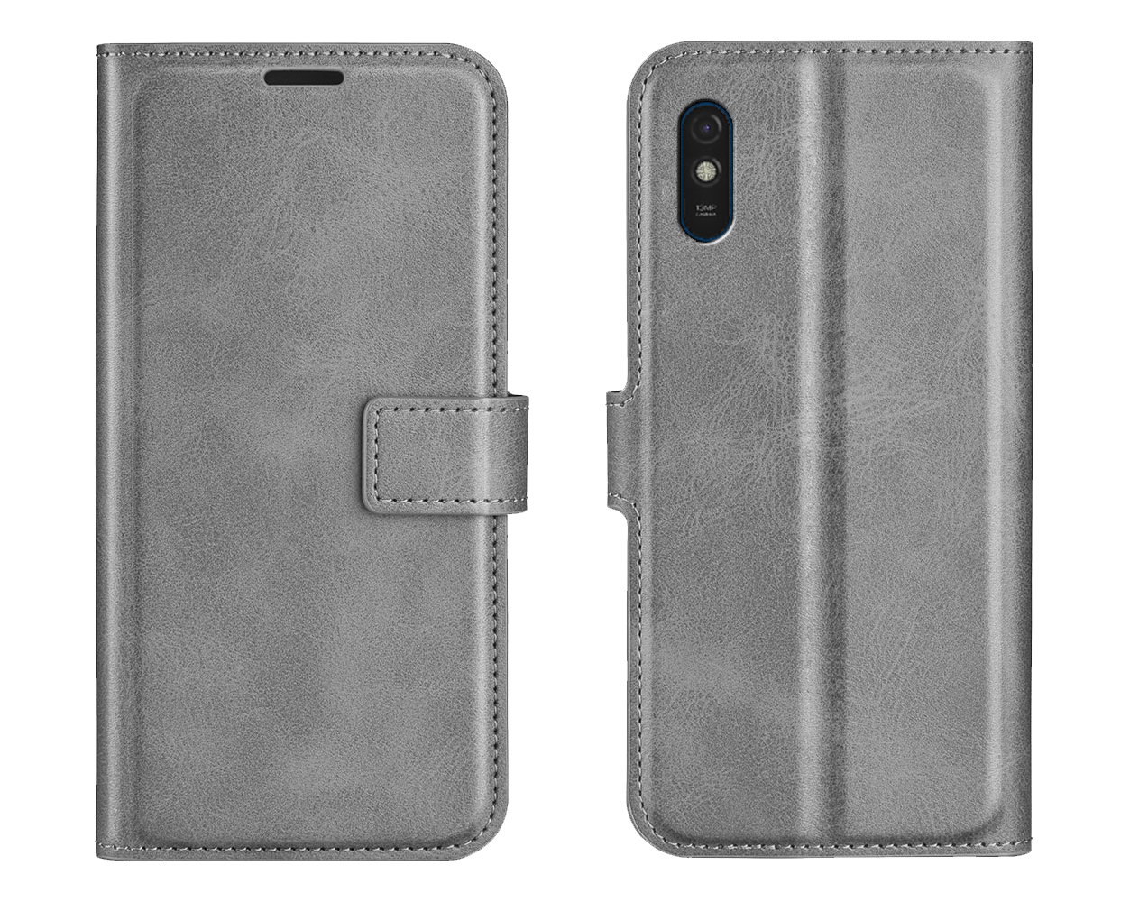 Handyhülle mit Platz für Pässe - grau Handyhülle mit Platz für Pässe - grau von Senifone