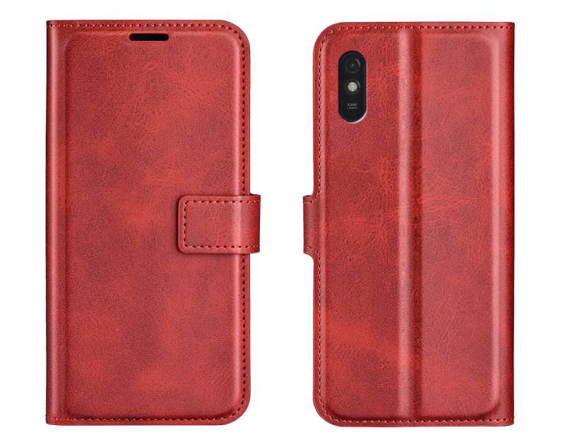 Handyhülle mit Platz für Pässe - rot von Senifone