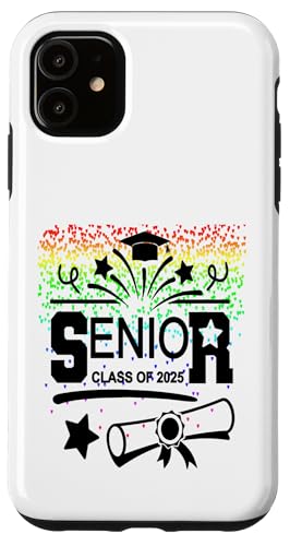 Abschlussklasse 2025 Stolze Familie Hülle für iPhone 11 von Senior Graduate 2025 Proud Family Sapphire Star