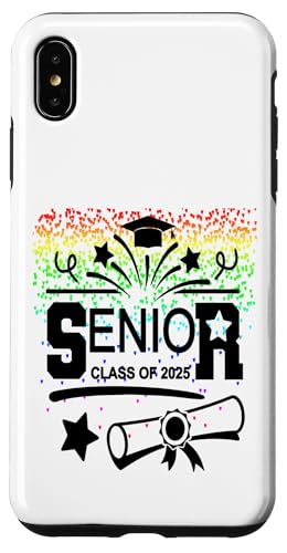 Abschlussklasse 2025 Stolze Familie Hülle für iPhone XS Max von Senior Graduate 2025 Proud Family Sapphire Star