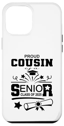 Stolzer Cousin einer Klasse von 2025 Senior Graduate Hülle für iPhone 12 Pro Max Stolzer Cousin einer Klasse von 2025 Senior Graduate Hülle für iPhone 12 Pro Max von Senior Graduate 2025 Proud Family Sapphire Star