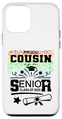 Stolzer Cousin einer Klasse von 2025 Senior Graduate Hülle für iPhone 12 mini von Senior Graduate 2025 Proud Family Sapphire Star