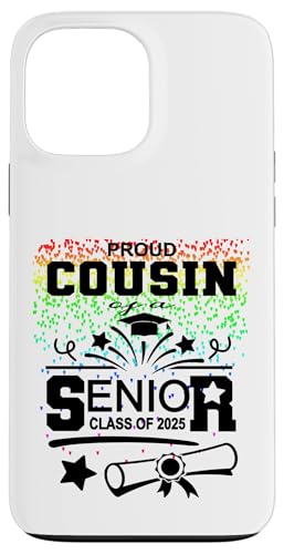 Stolzer Cousin einer Klasse von 2025 Senior Graduate Hülle für iPhone 13 Pro Max Stolzer Cousin einer Klasse von 2025 Senior Graduate Hülle für iPhone 13 Pro Max von Senior Graduate 2025 Proud Family Sapphire Star