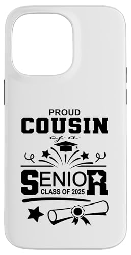 Stolzer Cousin einer Klasse von 2025 Senior Graduate Hülle für iPhone 14 Pro Max Stolzer Cousin einer Klasse von 2025 Senior Graduate Hülle für iPhone 14 Pro Max von Senior Graduate 2025 Proud Family Sapphire Star