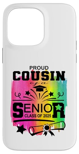 Stolzer Cousin einer Klasse von 2025 Senior Graduate Hülle für iPhone 14 Pro Max Stolzer Cousin einer Klasse von 2025 Senior Graduate Hülle für iPhone 14 Pro Max von Senior Graduate 2025 Proud Family Sapphire Star