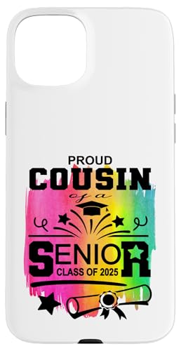 Stolzer Cousin einer Klasse von 2025 Senior Graduate Hülle für iPhone 15 Plus Stolzer Cousin einer Klasse von 2025 Senior Graduate Hülle für iPhone 15 Plus von Senior Graduate 2025 Proud Family Sapphire Star