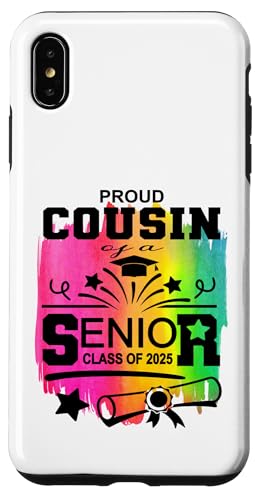 Stolzer Cousin einer Klasse von 2025 Senior Graduate Hülle für iPhone XS Max Stolzer Cousin einer Klasse von 2025 Senior Graduate Hülle für iPhone XS Max von Senior Graduate 2025 Proud Family Sapphire Star