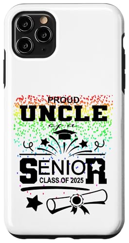 Stolzer Onkel einer Klasse von 2025 Senior Graduate Hülle für iPhone 11 Pro Max Stolzer Onkel einer Klasse von 2025 Senior Graduate Hülle für iPhone 11 Pro Max von Senior Graduate 2025 Proud Family Sapphire Star