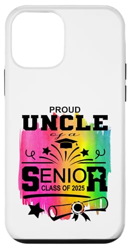 Stolzer Onkel einer Klasse von 2025 Senior Graduate Hülle für iPhone 12 mini von Senior Graduate 2025 Proud Family Sapphire Star