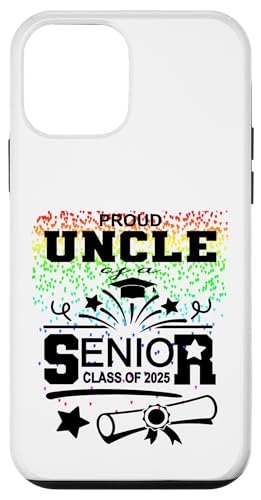 Stolzer Onkel einer Klasse von 2025 Senior Graduate Hülle für iPhone 12 mini Stolzer Onkel einer Klasse von 2025 Senior Graduate Hülle für iPhone 12 mini von Senior Graduate 2025 Proud Family Sapphire Star