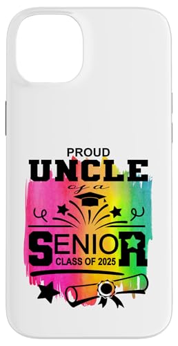 Stolzer Onkel einer Klasse von 2025 Senior Graduate Hülle für iPhone 14 Plus Stolzer Onkel einer Klasse von 2025 Senior Graduate Hülle für iPhone 14 Plus von Senior Graduate 2025 Proud Family Sapphire Star