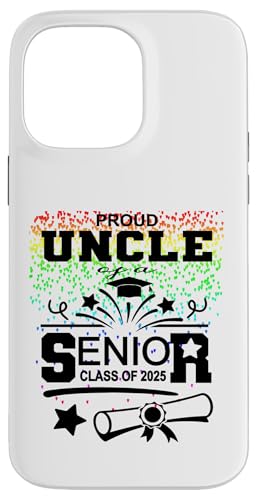 Stolzer Onkel einer Klasse von 2025 Senior Graduate Hülle für iPhone 14 Pro Max Stolzer Onkel einer Klasse von 2025 Senior Graduate Hülle für iPhone 14 Pro Max von Senior Graduate 2025 Proud Family Sapphire Star