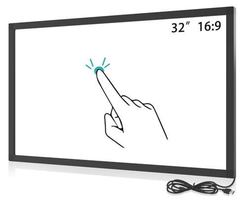 Senisway 81,3 cm (32 Zoll) Multi-10-Punkt-IR-Touchscreen-Overlay, Infrarot-Touchscreen-Rahmen ohne Glas Senisway 81,3 cm (32 Zoll) Multi-10-Punkt-IR-Touchscreen-Overlay, Infrarot-Touchscreen-Rahmen ohne Glas von Senisway