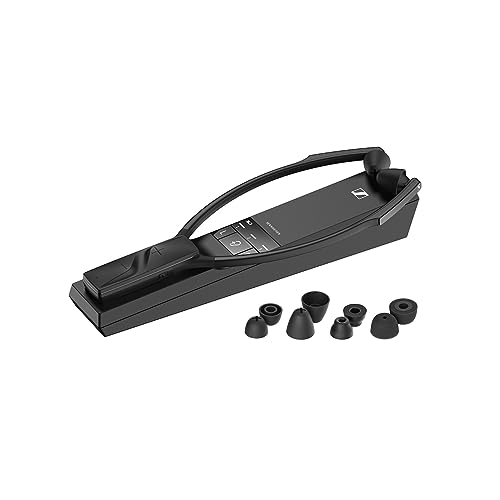 Sennheiser RS 5200 kabellose, digitale TV-Kopfhörer, kristallklarer Sound, drei verschiedene Hörprofile, Sprachverständlichkeitsfunktion, digitale oder analoge Verbindung von Sennheiser