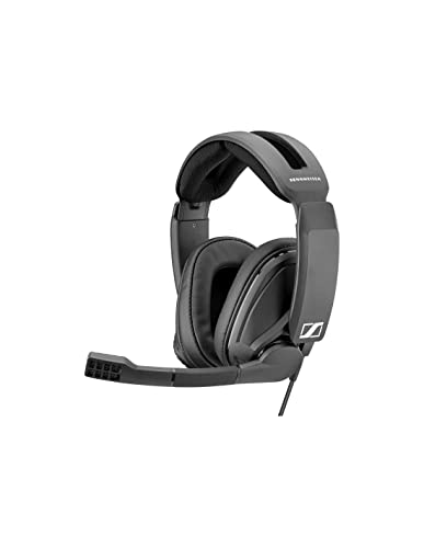 EPOS I Sennheiser GSP 302 Gaming Headset Kopfhörer Geräuschunterdrückendes Mikrofon Flip-to-Mute, Ergonomisch, Ohrpolster Kompatibel mit PC Mac PS4 PS5 Xbox Series X Xbox One Nintendo Switch, Schwarz von Sennheiser