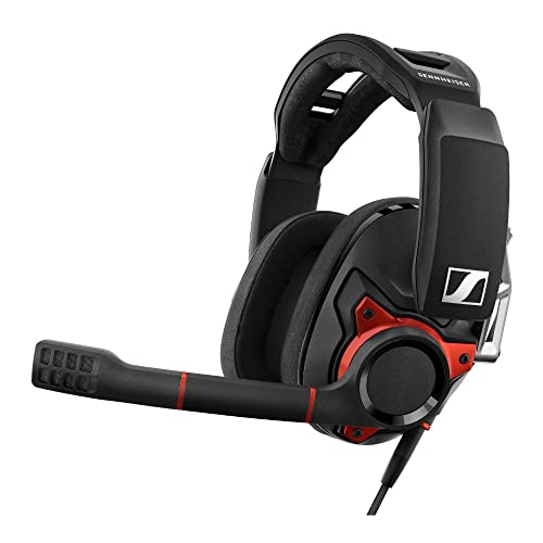 EPOS I Sennheiser GSP 600 - Wired Closed Acoustic Gaming Headset, Noise-Cancelling Mikrofon, verstellbares Kopfband mit anpassbarem Kontaktdruck, Lautstärkeregler, für PC + Mac + Xbox + PS4, Pro von Sennheiser