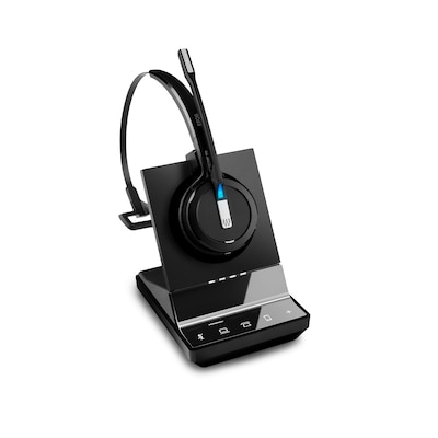 EPOS IMPACT SDW 5016T Mono-DECT-Headset - MS-Teams-Version, Bluetooth (BTD 800 Adapter), EPOS ActiveGard®, Triple-Konnektivität, Noice Cancelling, Multi-Connect, inkl. Basisstation von Epos