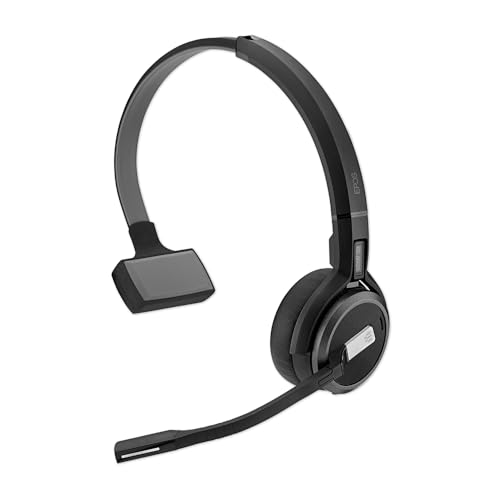 EPOS Impact SDW 5031 - Einseitiges Kabelloses DECT-Headset für Büroprofis, Außergewöhnliche Sprachklarheit, UC-Optimiert von EPOS