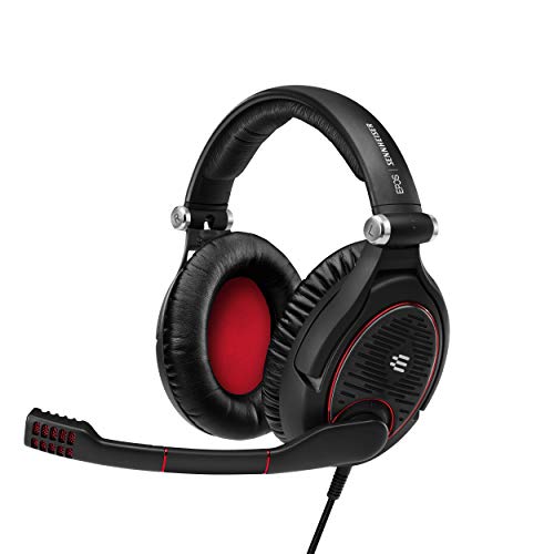 EPOS l Sennheiser Game Zero Geschl. Akustisches Over-Ear Gaming Headset, 3,5-mm-Anschluss - PC Mac PS4 PS5 Xbox Series X Xbox One Switch, Kopfhörer mit Kabel, Flexibler Mikrofonarm mit Stummschaltung von Sennheiser