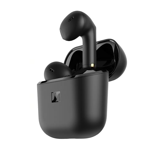 Sennheiser ACCENTUM Open, kabellos - Kopfhörer mit Open Design, dynamischem Sound und Bluetooth 5.3, IPX4 Spritzwasserschutz, 28 Std. Akkulaufzeit und USB-C Ladecase - Schwarz Sennheiser ACCENTUM Open, kabellos - Kopfhörer mit Open Design, dynamischem Sound und Bluetooth 5.3, IPX4 Spritzwasserschutz, 28 Std. Akkulaufzeit und USB-C Ladecase - Schwarz von Sennheiser