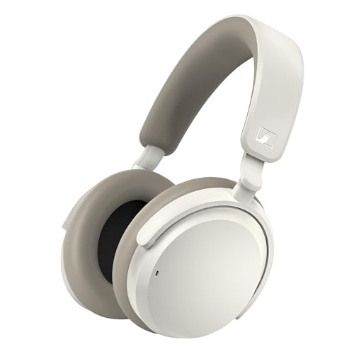 Sennheiser ACCENTUM kabelloser Bluetooth-Kopfhörer – 50 Stunden Akkulaufzeit, hochwertige Klangqualität, hybride ANC-Technologie ganzen Tag, Weiß von Sennheiser