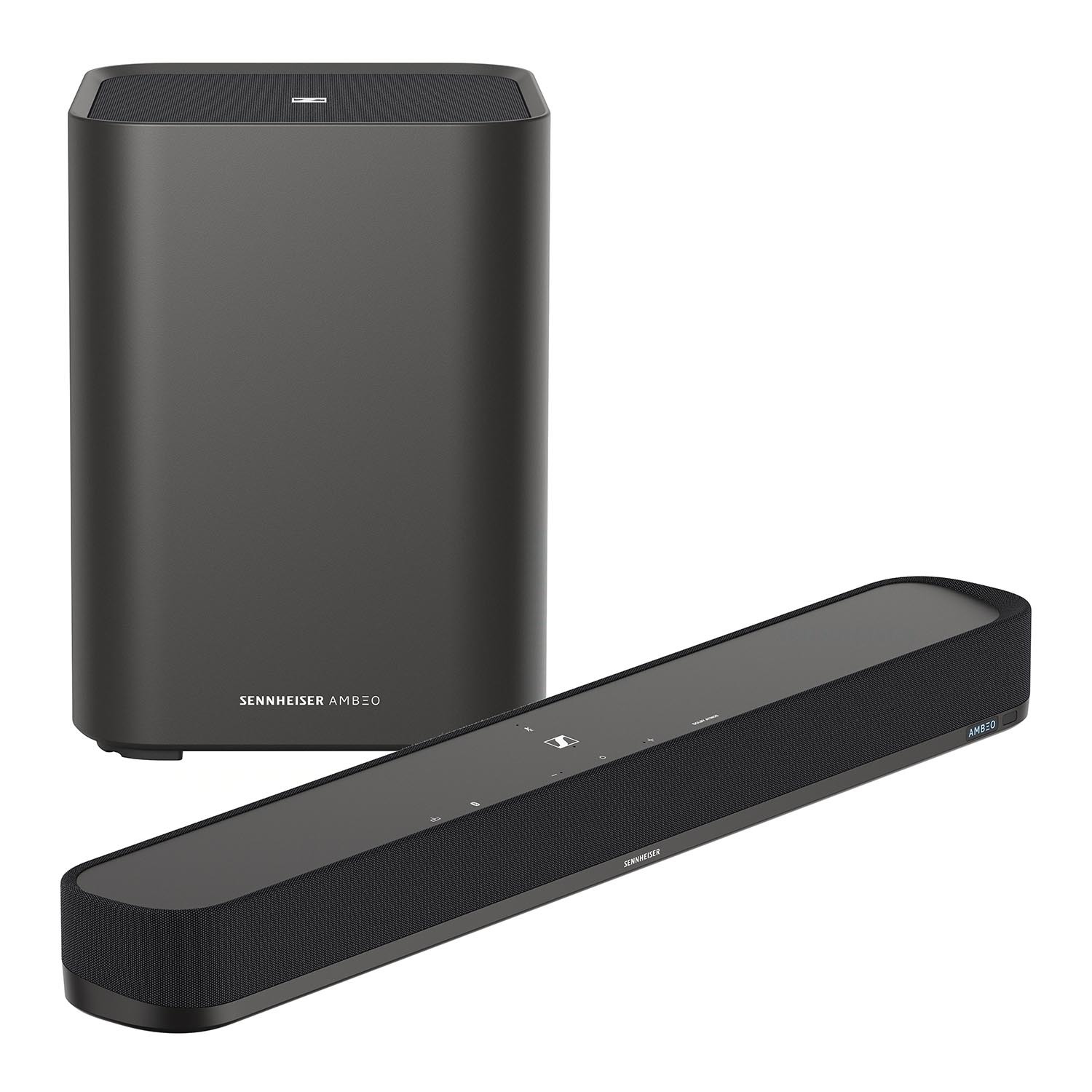 Sennheiser AMBEO SB MINI + AMBEO SUB Soundbar-System/Paket Sennheiser AMBEO SB MINI + AMBEO SUB Soundbar-System/Paket von Sennheiser