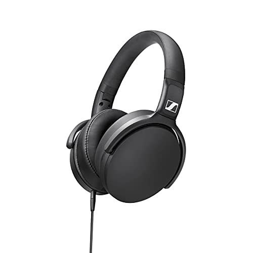 Sennheiser Consumer Audio HD 400S Kopfhörer mit geschlossener Rückseite, mit EIN-Knopf-Smart-Fernbedienung auf abnehmbarem Kabel, Schwarz Sennheiser Consumer Audio HD 400S Kopfhörer mit geschlossener Rückseite, mit EIN-Knopf-Smart-Fernbedienung auf abnehmbarem Kabel, Schwarz von Sennheiser Consumer Audio